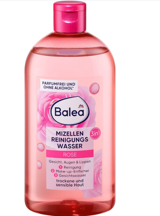 Balea 3-in-1 rose micellar water, 400 ml