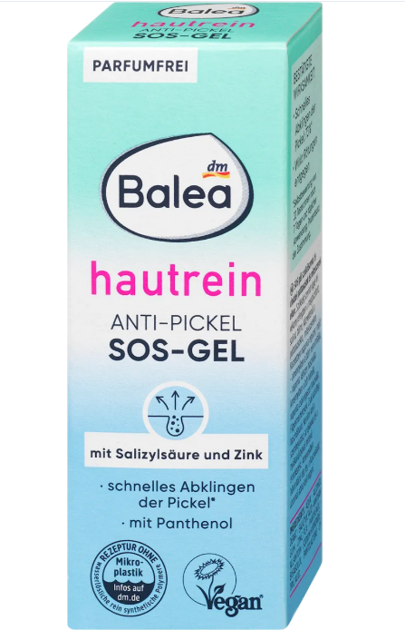 Balea hautrein SOS gel against acne, 15 ml