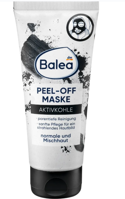 Balea Peel-off face mask Activated charcoal, 100 ml