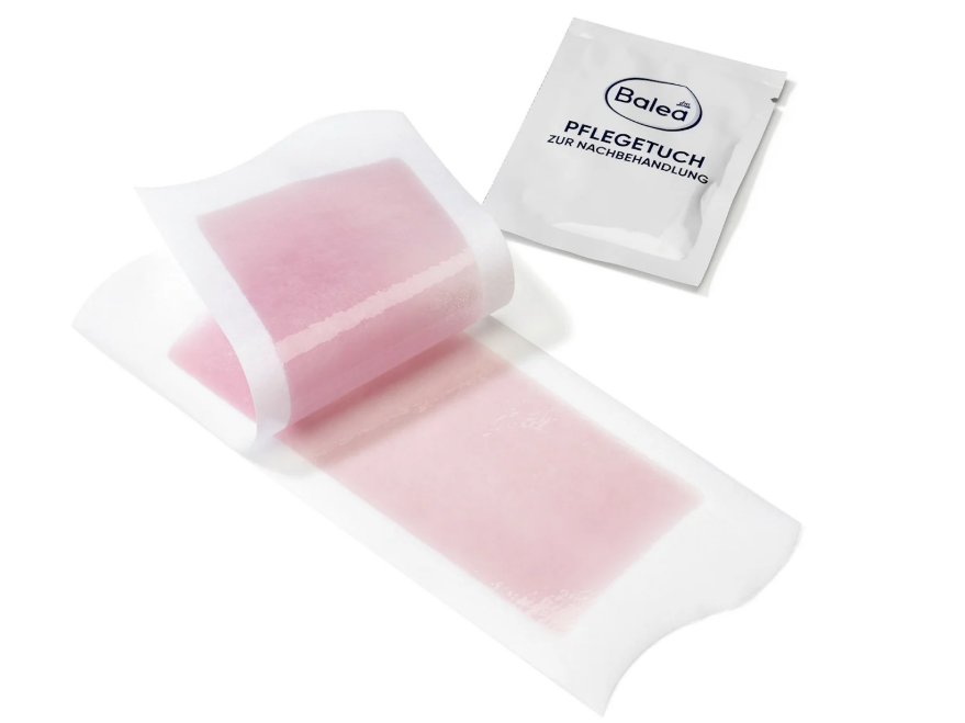 Balea depilatory wax strips for legs and arms, 20 pcs.