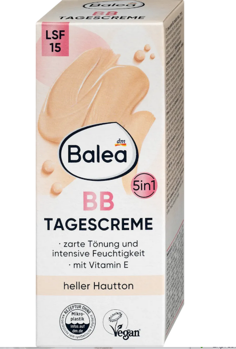 Balea daily BB cream 5-in-1, SPF15, light tone, 50 ml