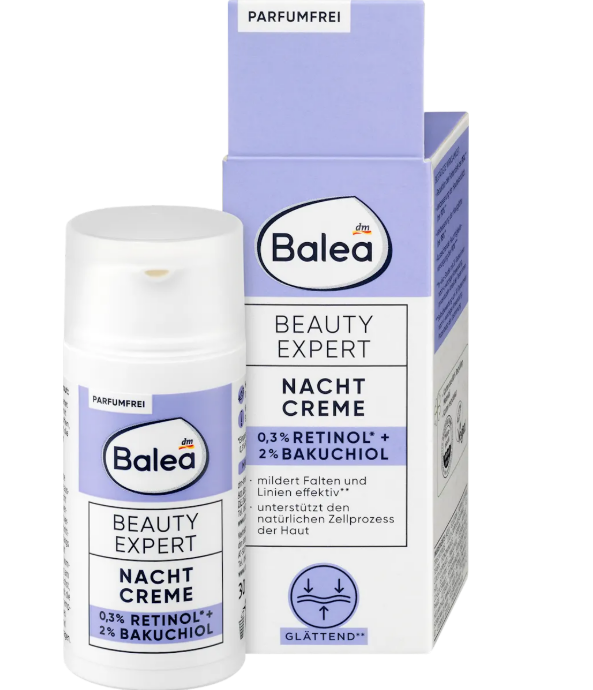 Balea Beauty Expert Retinol night cream, 30 ml