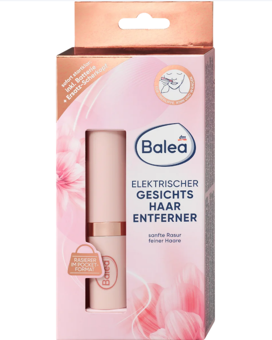 Balea electric facial hair remover