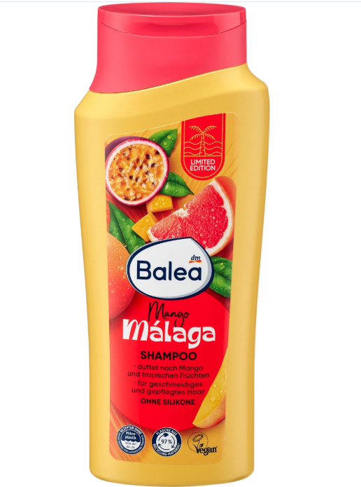 Balea Mango Málaga hair shampoo, 300 ml