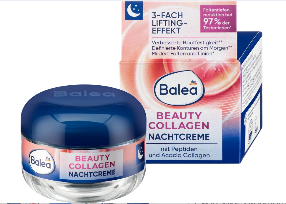 Balea Beauty Collagen night cream, 50 ml