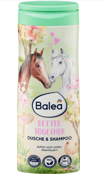 Balea Better Together 2-in-1 shower gel, 300 ml
