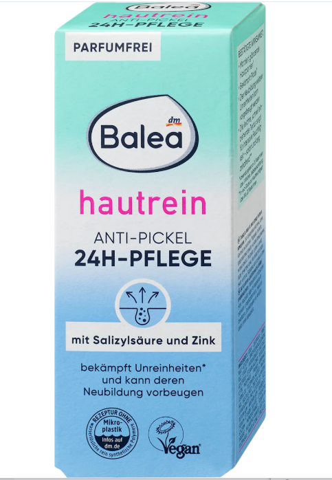 Balea hautrein mattifying 24h anti-acne care, 50 ml