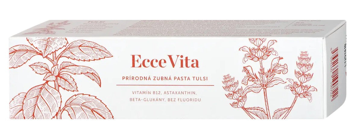 Ecce Vita Tulsi Natural Toothpaste, 100 ml