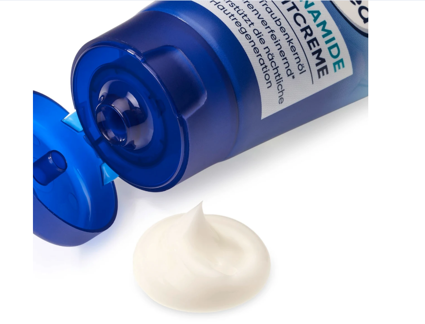 Balea night cream with niacinamide, 50 ml