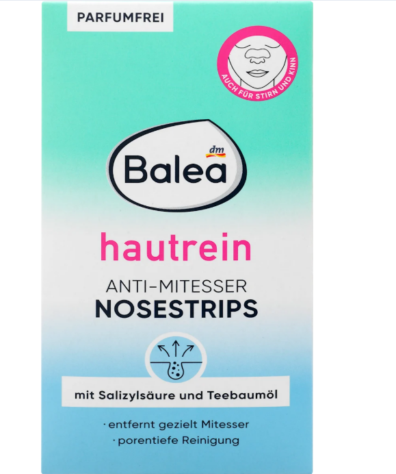 Balea hautrein nose patches, 3 pcs