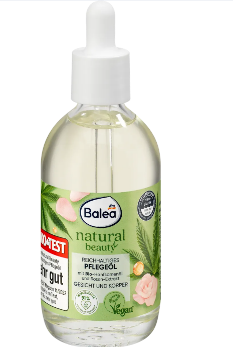 Balea natural beauty caring oil, 100 ml