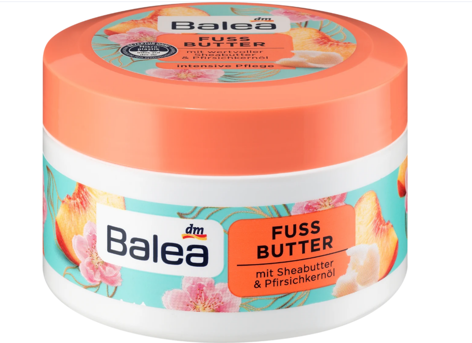 Balea Peach foot butter, 150 ml