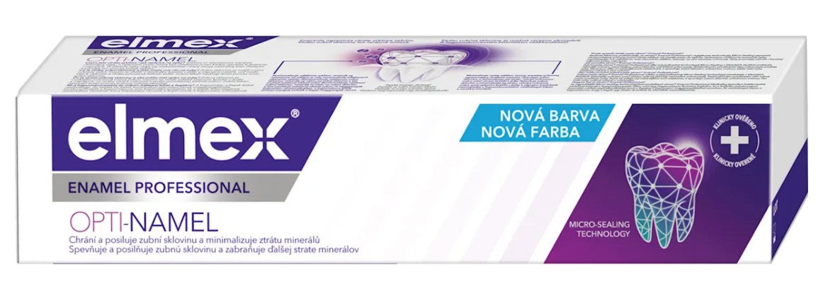 Elmex Opti-namel Seal & Strengthen Professional toothpaste, 75 ml