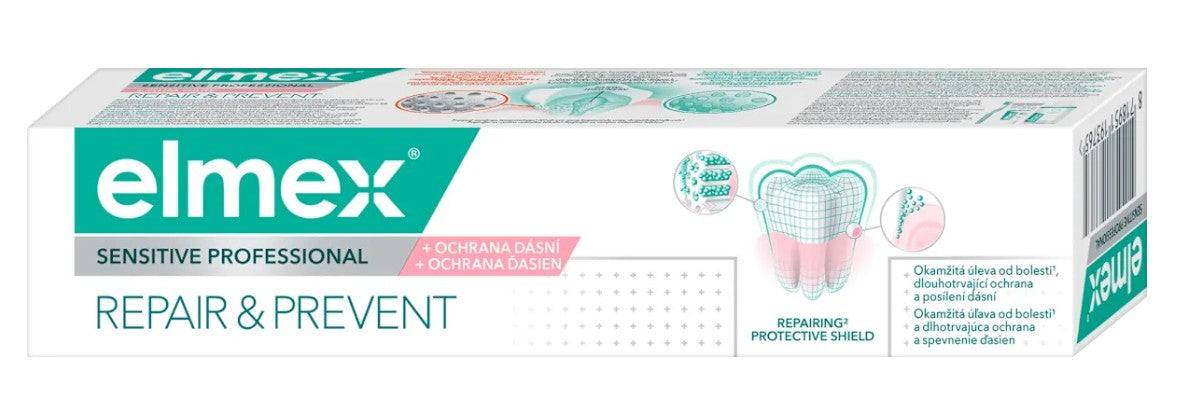 Elmex Sensitive Professional Repair & Prevent toothpaste, 75 ml