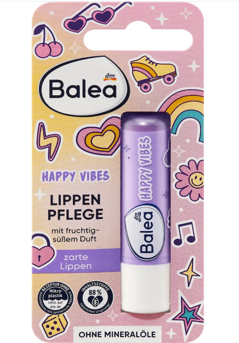 Balea Happy Vibes lip balm, 4.8 g