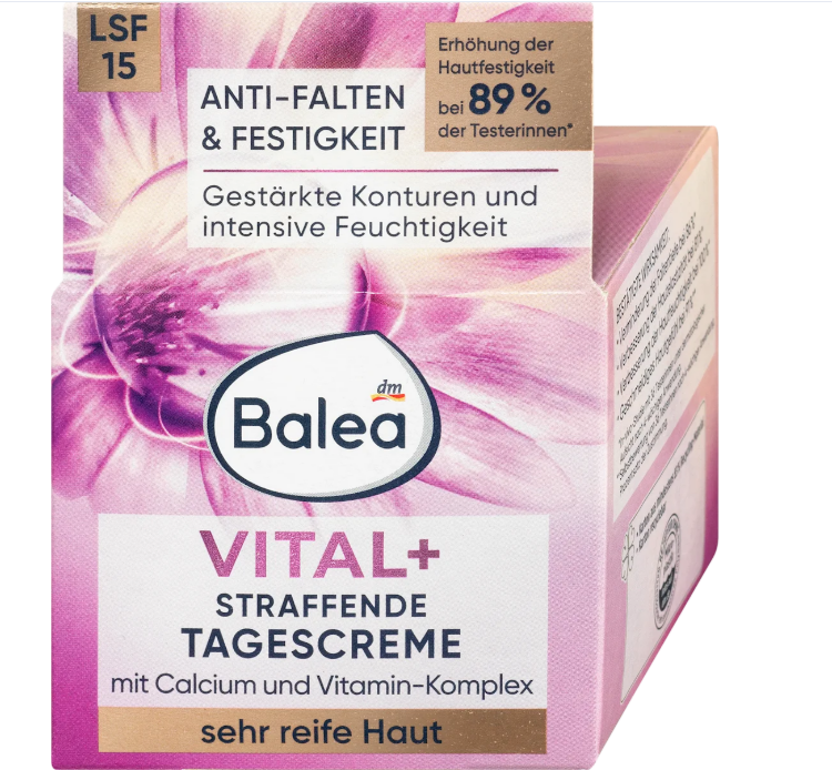 Balea Vital+ firming face cream, 50 ml
