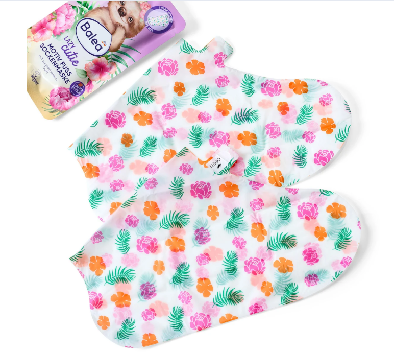 Balea Lazy Cutie foot mask, 1 pair