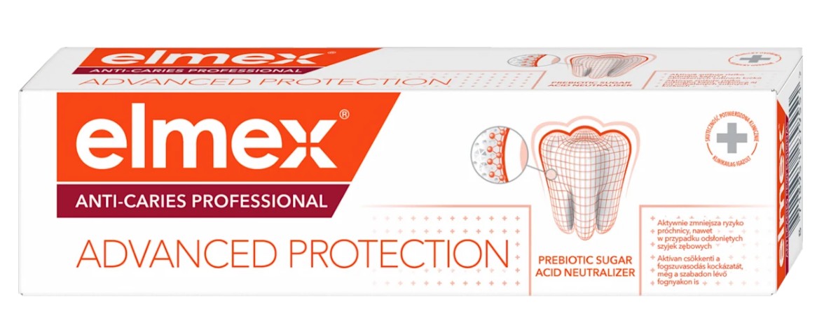 Elmex Anti-Caries Professional Toothpaste, 75 ml