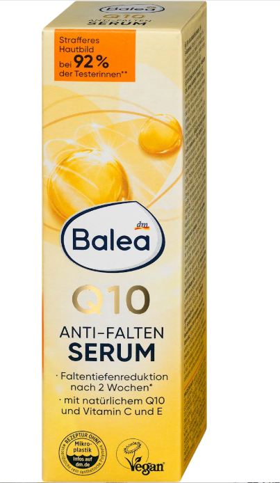 Balea Q10 anti-wrinkle skin serum, 30 ml
