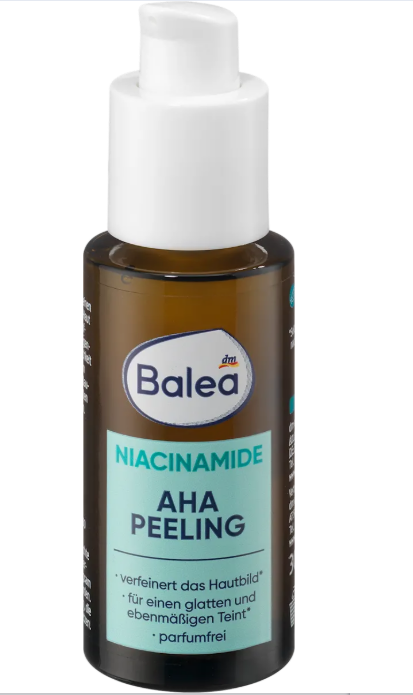 Balea skin peeling Niacinamide AHA, 30 ml