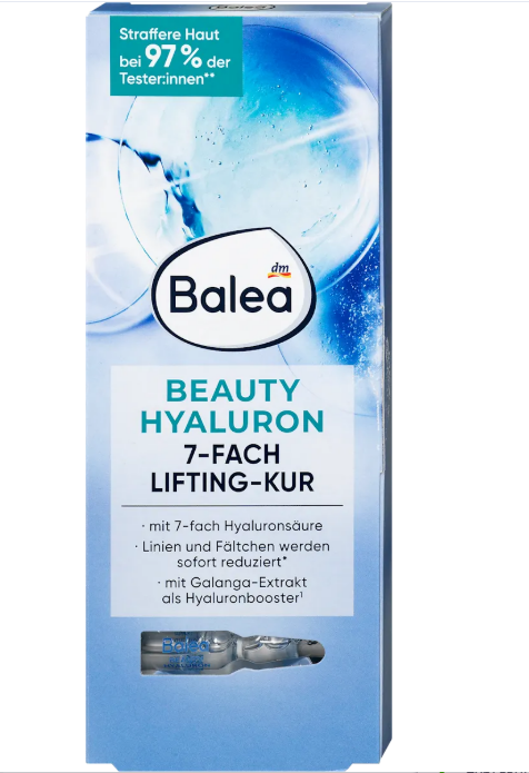 Balea Beauty Effect firming skin treatment 7x1 ml