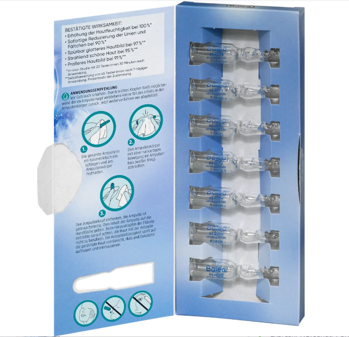 Balea Beauty Effect firming skin treatment 7x1 ml