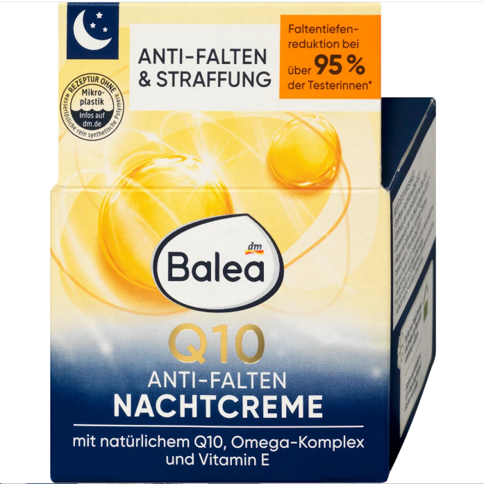 Balea Q10 night cream, 50 ml