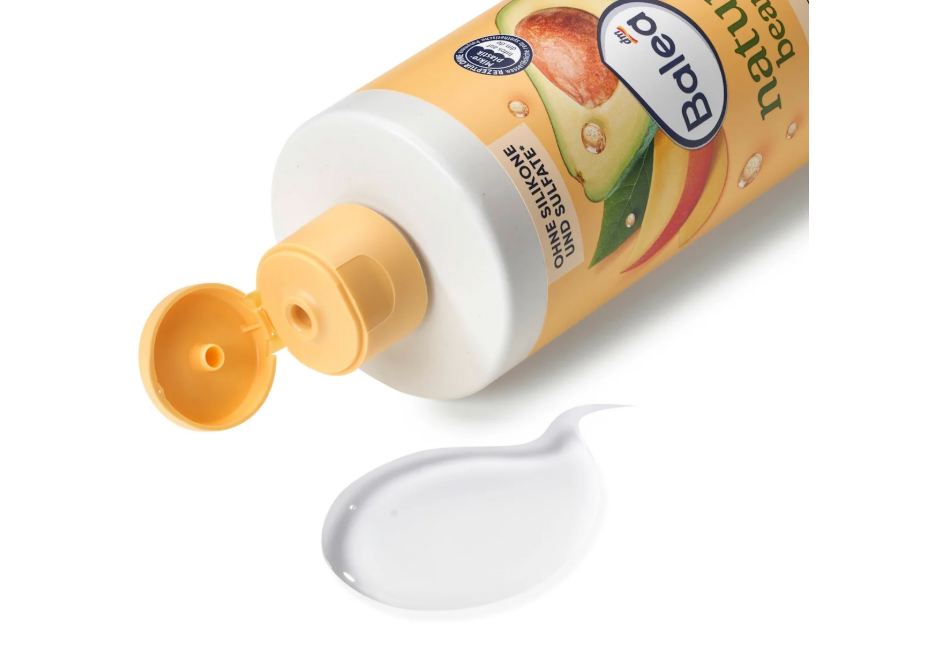 Balea natural beauty hair shampoo avocado & mango, 400 ml