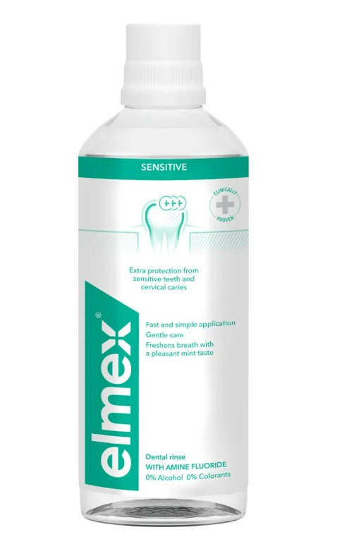 Elmex Sensitive mouthwash, 400 ml