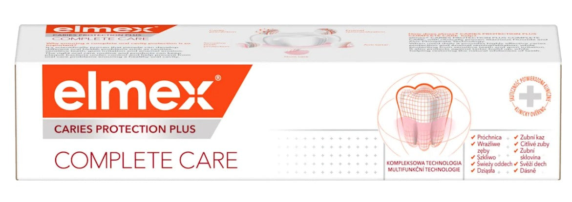 Elmex COMPLETE CARE toothpaste, 75 ml