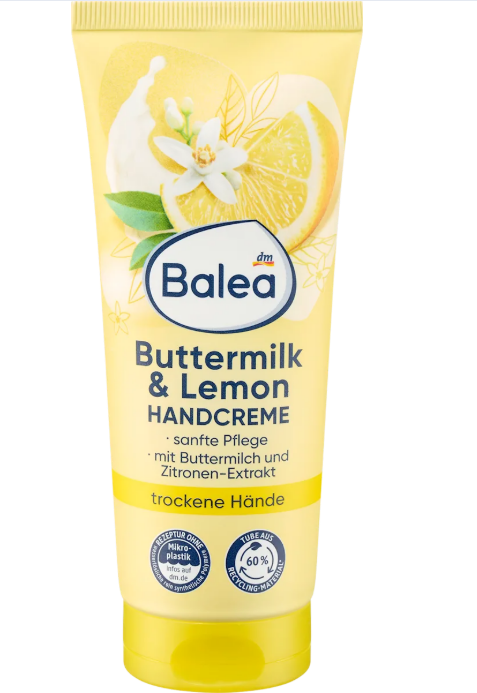 Balea Hand cream Buttermilk & Lemon, 100 ml