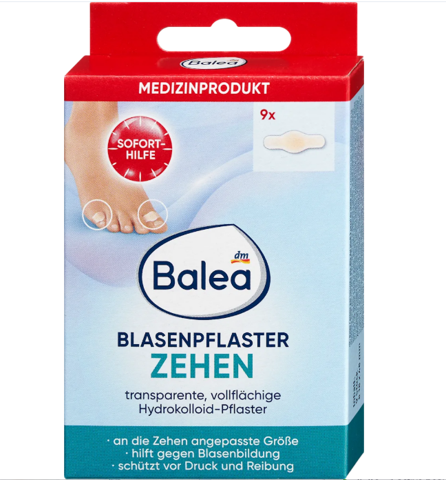 Balea blister plaster, 9 pcs