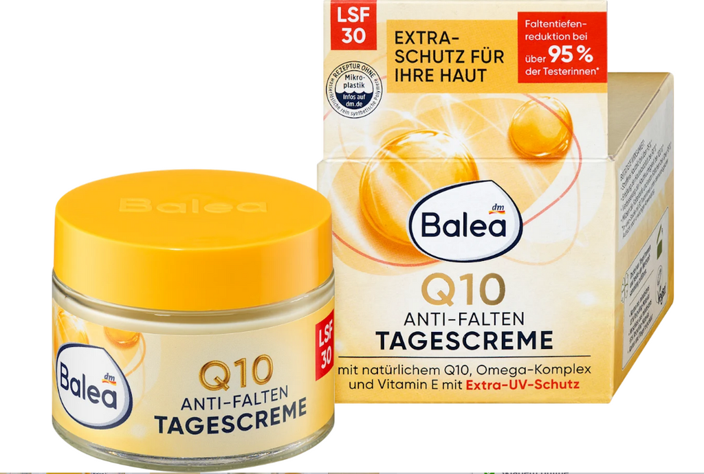 Balea Q10 anti-wrinkle day cream SPF30, 50 ml