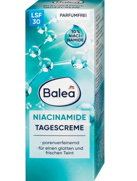 Balea Day cream with niacinamide, 50 ml