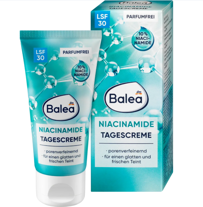 Balea Day cream with niacinamide, 50 ml