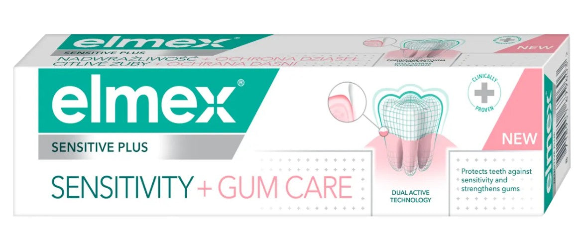 Elmex Sensitivity + Gum Care toothpaste, 75 ml