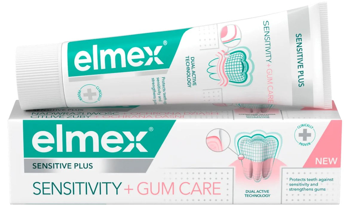 Elmex Sensitivity + Gum Care toothpaste, 75 ml