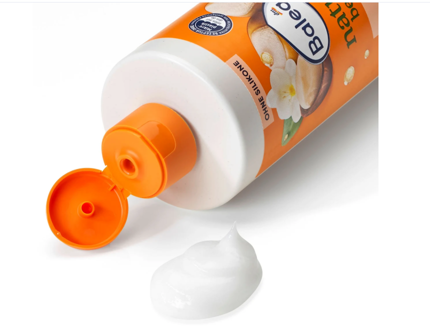 Balea natural beauty hair conditioner organic macadamia oil & shea butter, 350 ml