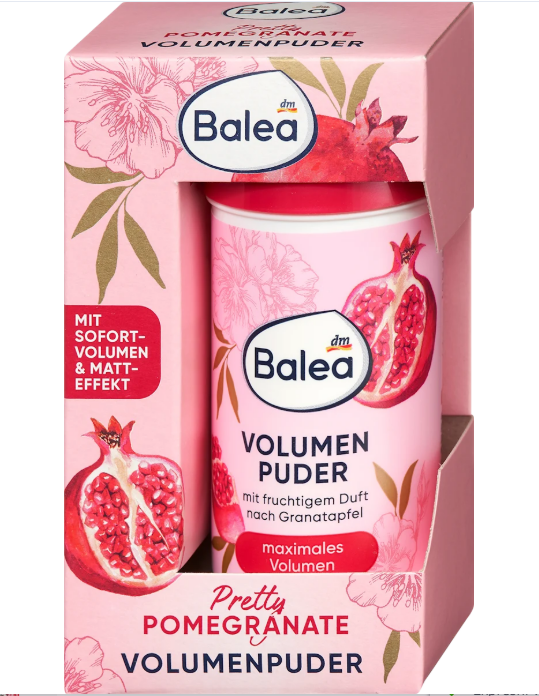 Balea Pretty Pomegranate hair volumizing powder, 10 g