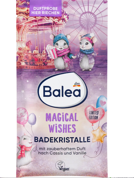 Balea Magical Wishes bath salt, 80 g