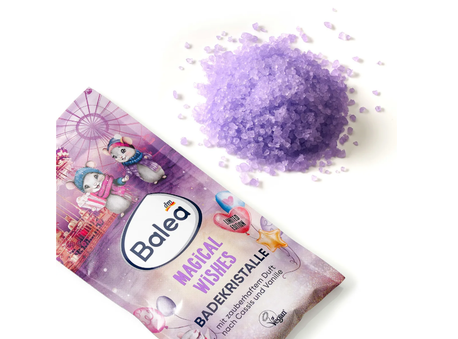 Balea Magical Wishes bath salt, 80 g