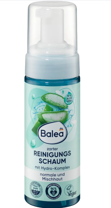 Balea gentle cleansing facial foam, 150 ml