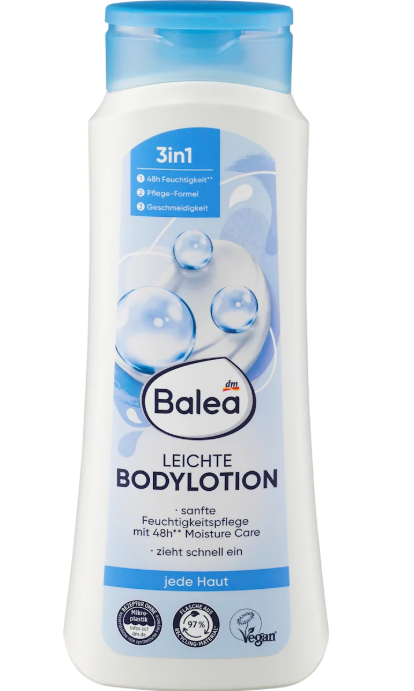 Balea body lotion, 400 ml