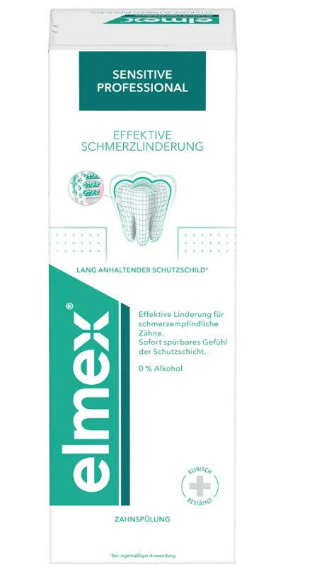 Elmex Sensitive Professional Mouthwash, 400 ml