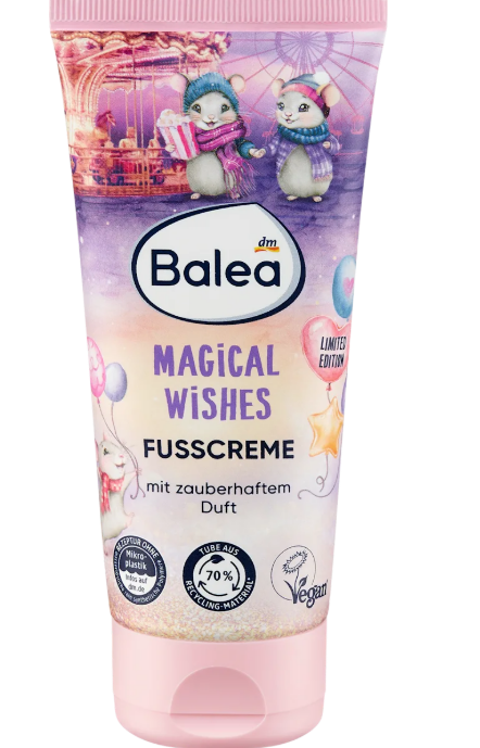 Balea Magical Wishes foot cream, 100 ml