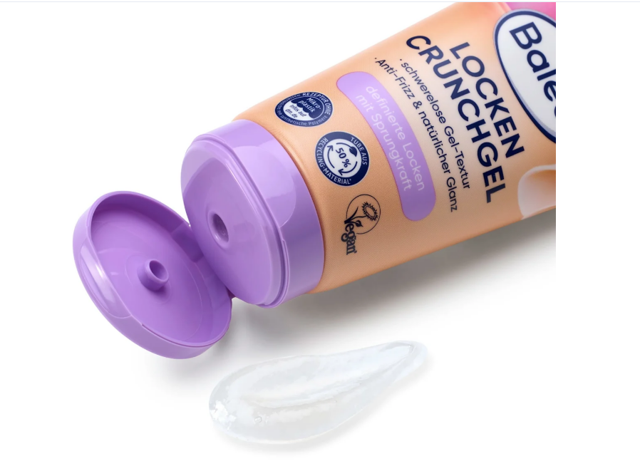 Balea styling gel for wavy hair Locken Crunchgel, 100 ml