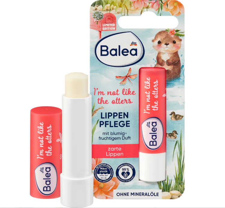 Balea I'm not like the otters lip balm, 4.8 g
