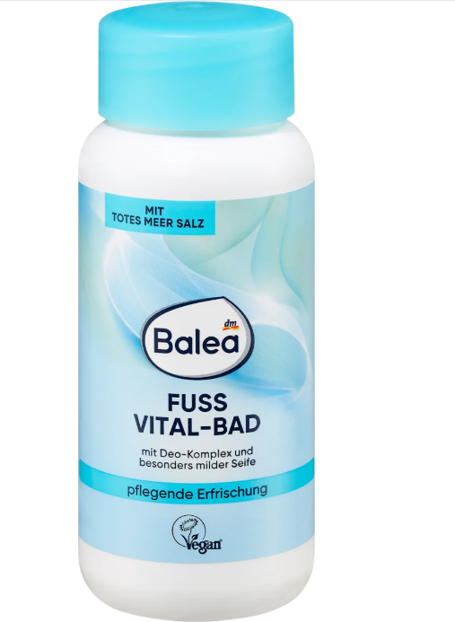 Balea Vital foot bath salt, 450 g