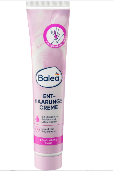 Balea depilatory cream, 125 ml