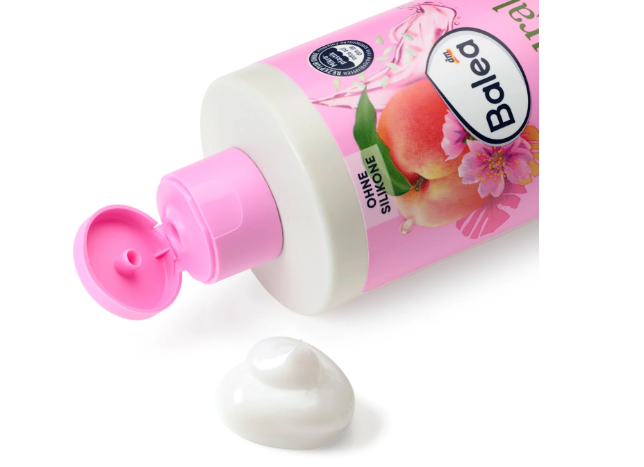 Balea natural beauty hair conditioner Peach extract & Rice water, 350 ml